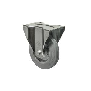 Колесо с неповоротной опорой и площадкой