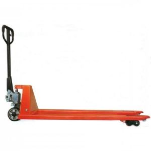 Рохла, гидравлическая тележка 2,5 т, модель CBY-AC25 длинные вилы 1500 мм