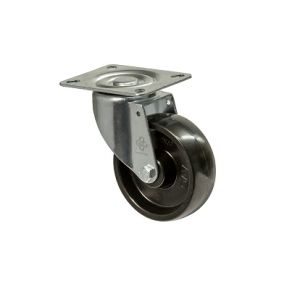 Колесо термостойкое поворотное с площадкой